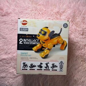 Interactive Yellow Robot Dog